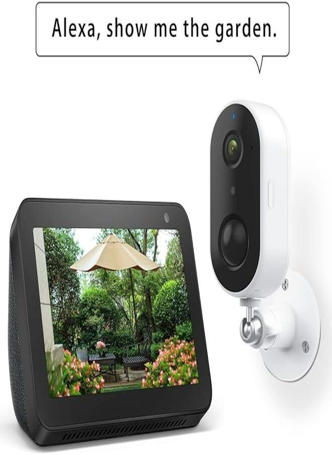 Arenti GO1 Outdoor Security Camera WiFi, 1080P HD Rechargeable Battery for Home, IP65 Weather-Resistant 2-Way Audio Night Vision Alarm Message Motion Detection  - Image 4