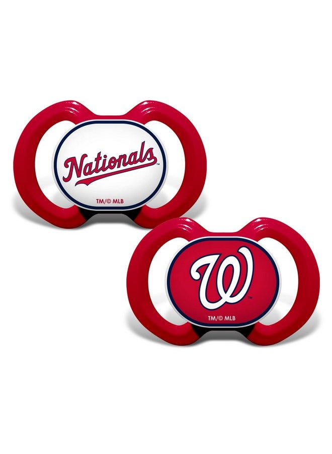 BabyFanatic Pacifier 2-Pack - MLB Washington Nationals - Officially Licensed League Gear - pzsku/Z4CC86364465D87DA38DEZ/45/_/1737031176/bafb4182-84b4-43dc-b9d5-9a50fedc0aae