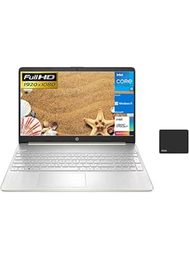 HP PRODESK 400 G7 Laptop With 15.6-Inch Display, Core i5-10400 Processor/8GB RAM/256GB SSD/Intel Iris XE Graphics/Windows 10 English/Arabic Silver - Image 1