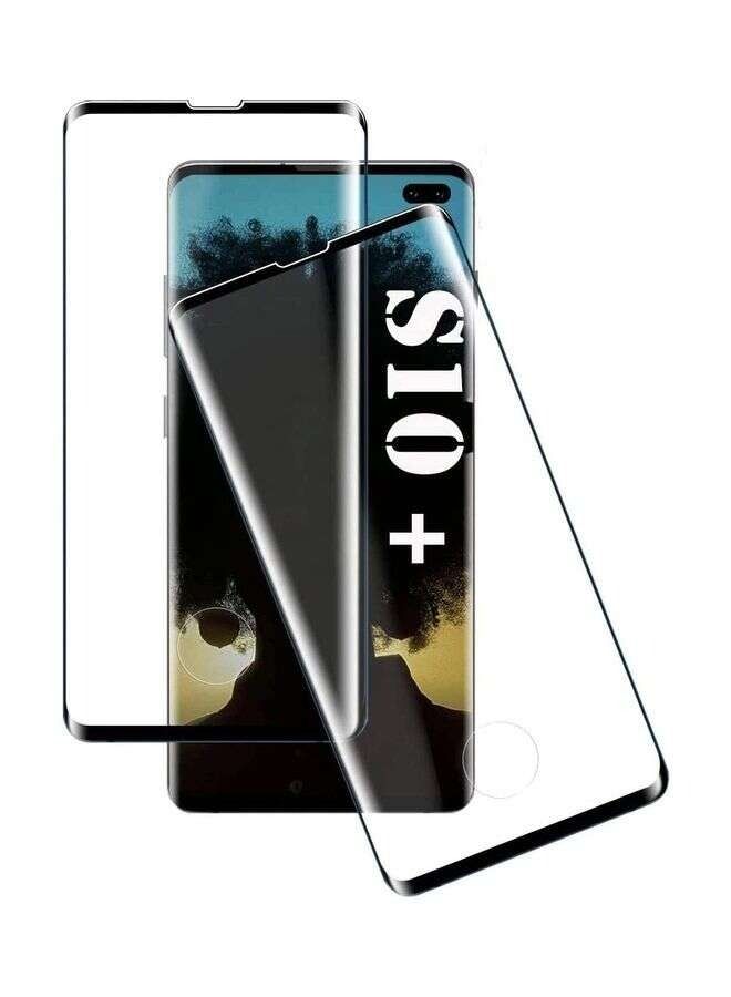 BORTONY Pack Of 2 Tempered Glass Screen Protector For Samsung Galaxy S10+ - Image 1