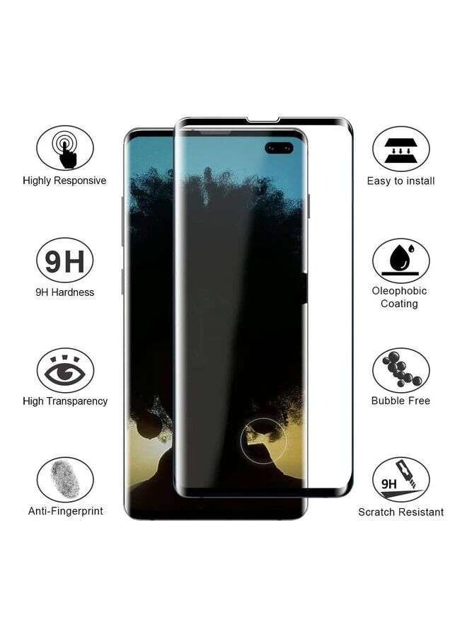 BORTONY Pack Of 2 Tempered Glass Screen Protector For Samsung Galaxy S10+ - Image 2