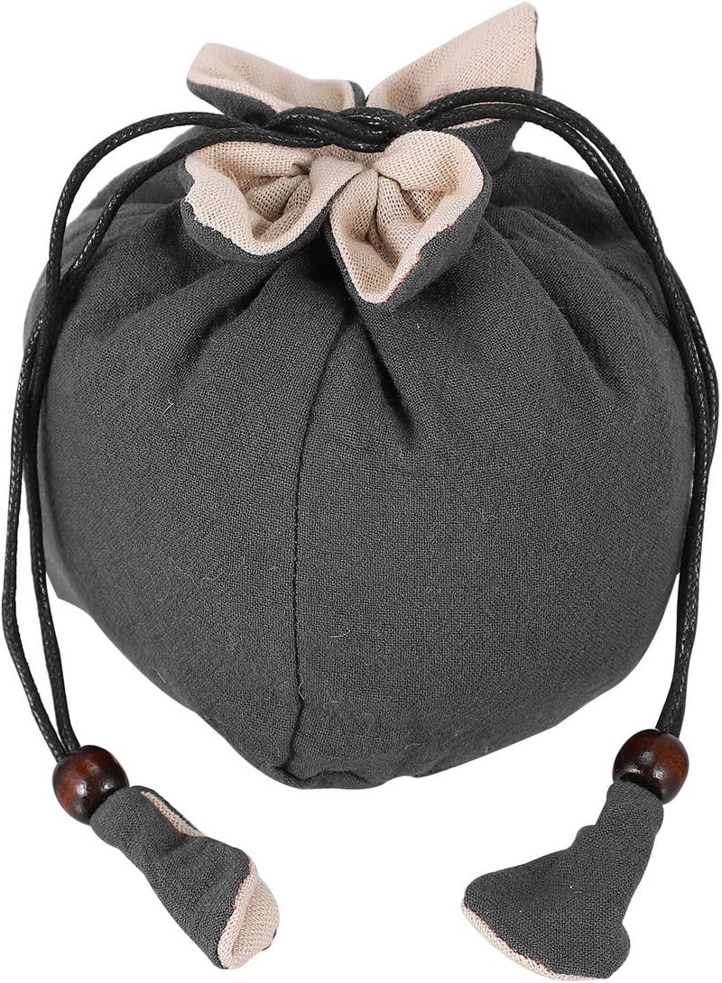 Precision processed material Beavorty Portable Teaware Travel Pouch Cotton Linen Teapot Storage Bag with Drawstring, Gray Tea Set Organizer for Home and Outdoor Use Diverse purchase options Low wear optimized build Storage & transit friendly Space saving design picks Public demand affordable quality Durability enhanced Safe material All consumer tier purchase options Carefully selected material Spec upgraded improved quality Minimal design Tight fitted parts Batch consistent craftsmanship Globally trusted affordable quality Ready varied options Nationwide delivery Licensed warehouse stored goods All region coverage Worldwide simple practical design Popular practical build All-round unified build All preference matching build All environment compatible Multi-use well optimized build - Image 1