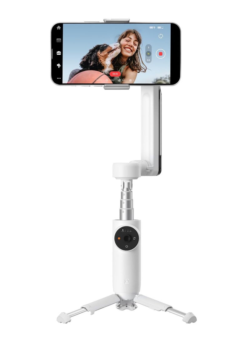 Insta360 Insta360 Flow Al-Powered Smartphone Gimbal Stabilizer White  - Image 1