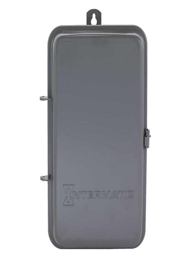 Intermatic T101R 24-Hour Mechanical Timer Switch - 120V SPST, Type 3R Indoor/Outdoor Metal Enclosure, Heavy Duty, Manual Override, 40 Amp - Ideal for Lights, Pumps, Fans, and HVAC Systems - Image 3