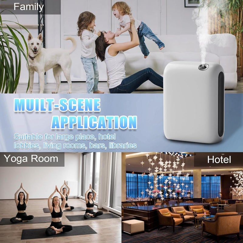 KASTWAVE Scent Air Machine for Home, 1500 Sq.Ft Hotel Collection Diffuser with Cold Air Tech, Whole House Fragrance & Low Noise, Bluetooth Scent Air Diffuser for Home, Hotel, Office, Spa, Yoga Room - Image 2