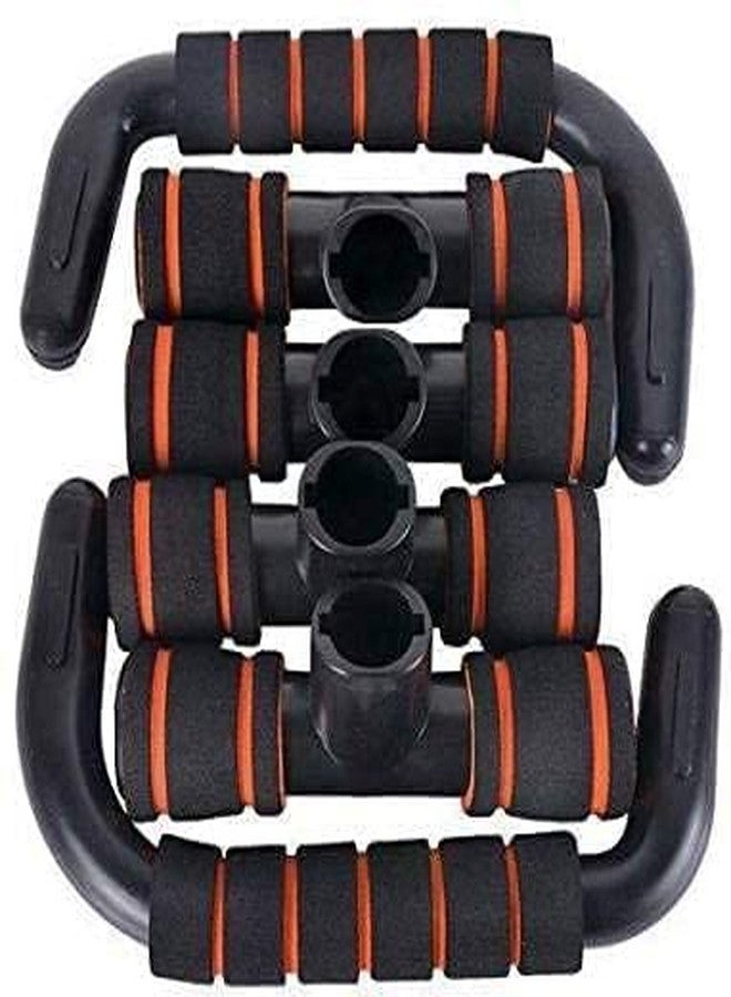 AAFOS Push Up Bar/Hard Polypropylene material/Push Up Stand/Home Exercise/Dips Chest press training, For Men & Women - Image 3