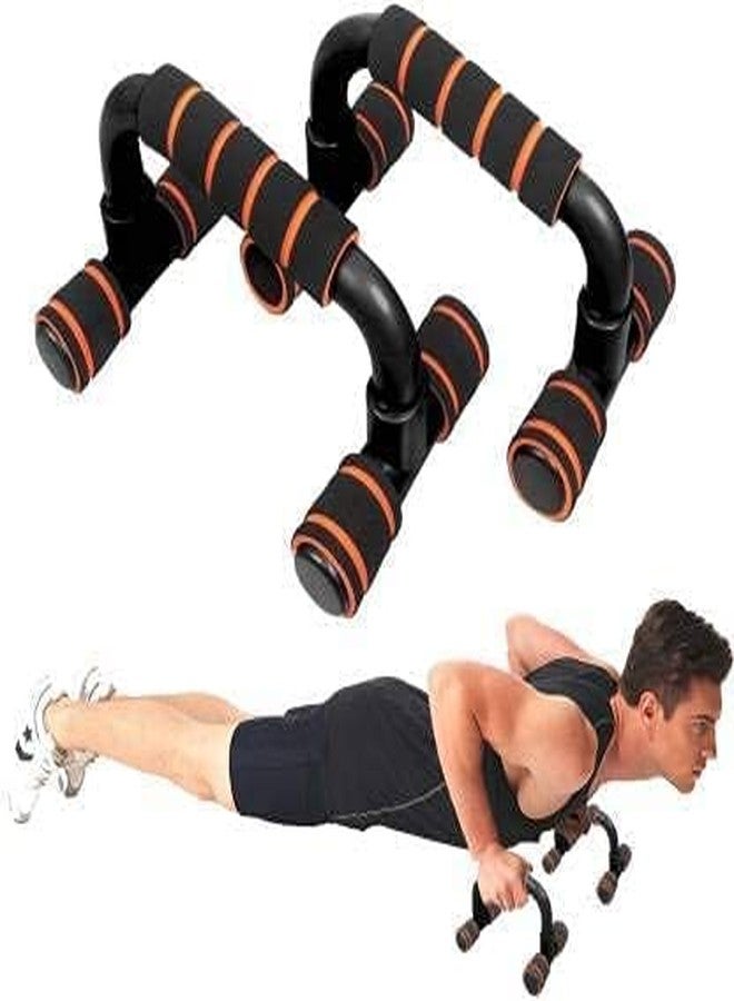 AAFOS Push Up Bar/Hard Polypropylene material/Push Up Stand/Home Exercise/Dips Chest press training, For Men & Women - Image 2