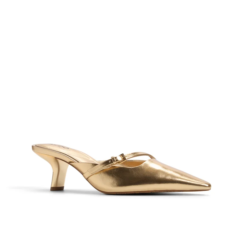 ALDO Goldenhaze Mid Heel Sandals