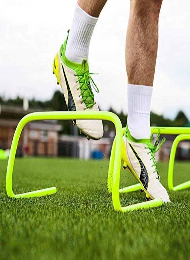 فينوم حواجز فينوم بطول 6 بوصات للتدريب الرياضي، الجري، تمارين القفز، كرة القدم، الصالات الرياضية، اللياقة البدنية، التمارين (عبوة من قطعة واحدة) (النوع: مصبوب)، (اللون: أخضر) - Image 5