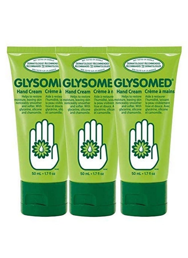 GLYSOMED Glysomed Hand Cream Trio Pack (3 x Glysomed Hand Cream Mini Travel Size Tube 50mL / 1.7 fl oz)  - Image 2