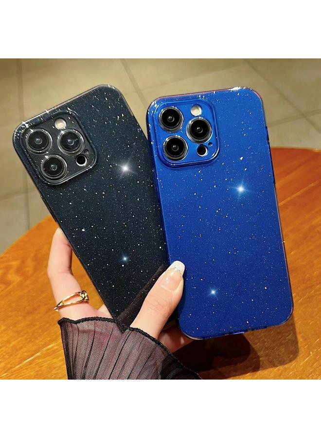 زبون جراب لهاتف iPhone 13 Pro Max، جراب هاتف TPU بلون سادة لامع من مادة هلامية - Image 4