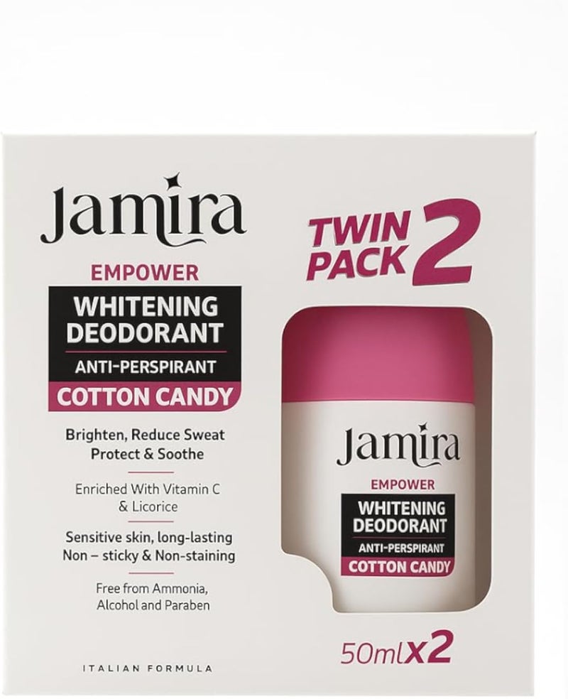 Jamira deodorant cotton candy promoback