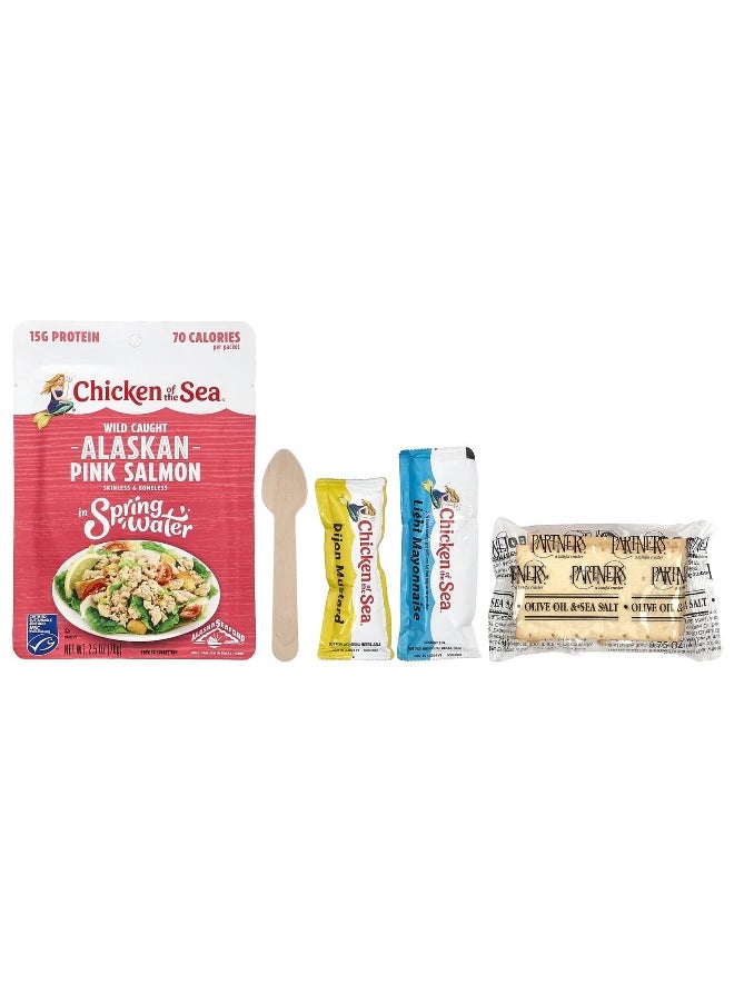 Chicken Of The Sea Chicken of the Sea, Packet Up!™, Pink Salmon Salad Kit, 1 Kit, 4.1 oz (116 g)  - Image 3