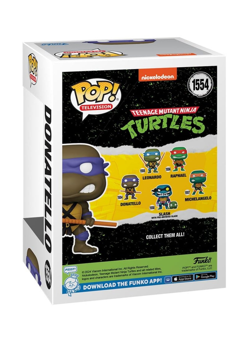 Funko Funko Pop! Cartoon Animation: Nickelodeon - Teenage Mutant Ninja Turtles S4 - Donatello (1554)  - Image 3