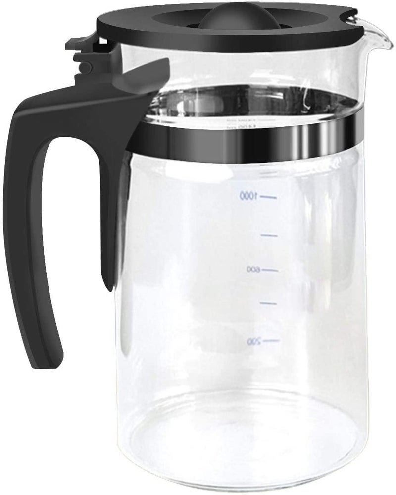 Bluevua Reverse Osmosis Water Filter Replacement Carafes, Replacement Jar for Ropot100 Countertop Water Purifier-1700ML - Image 1