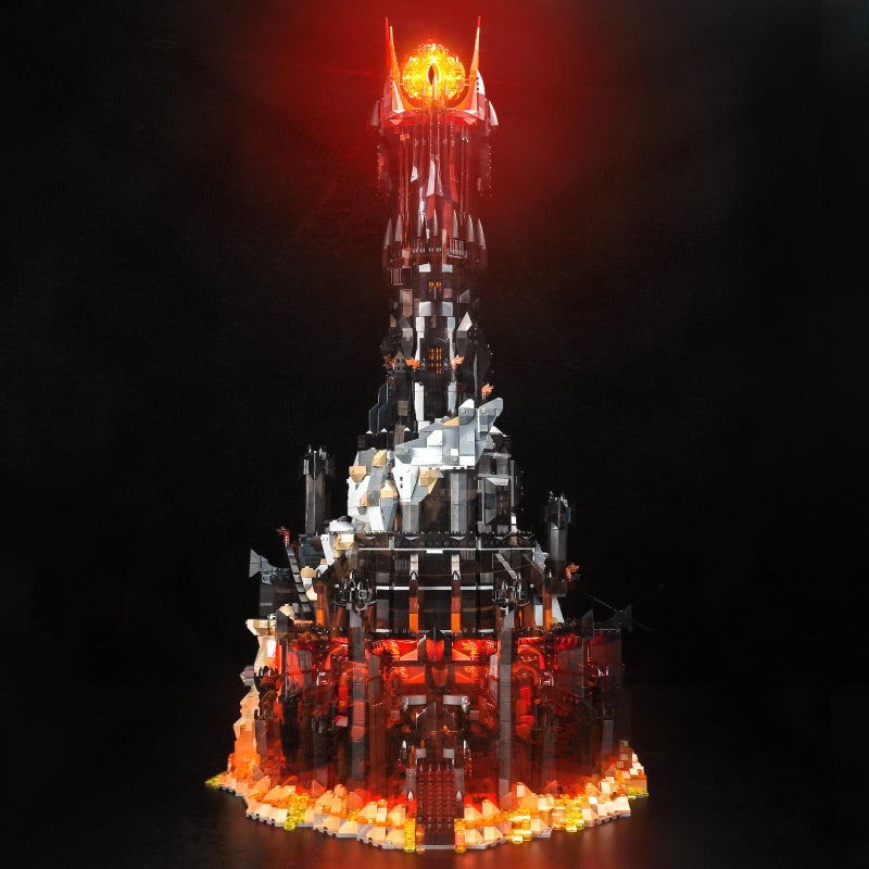 Hilighting Led Light Kit for Lego Barad dur Building Set Compatible with Lego 10333 Model Not Included - Image 3