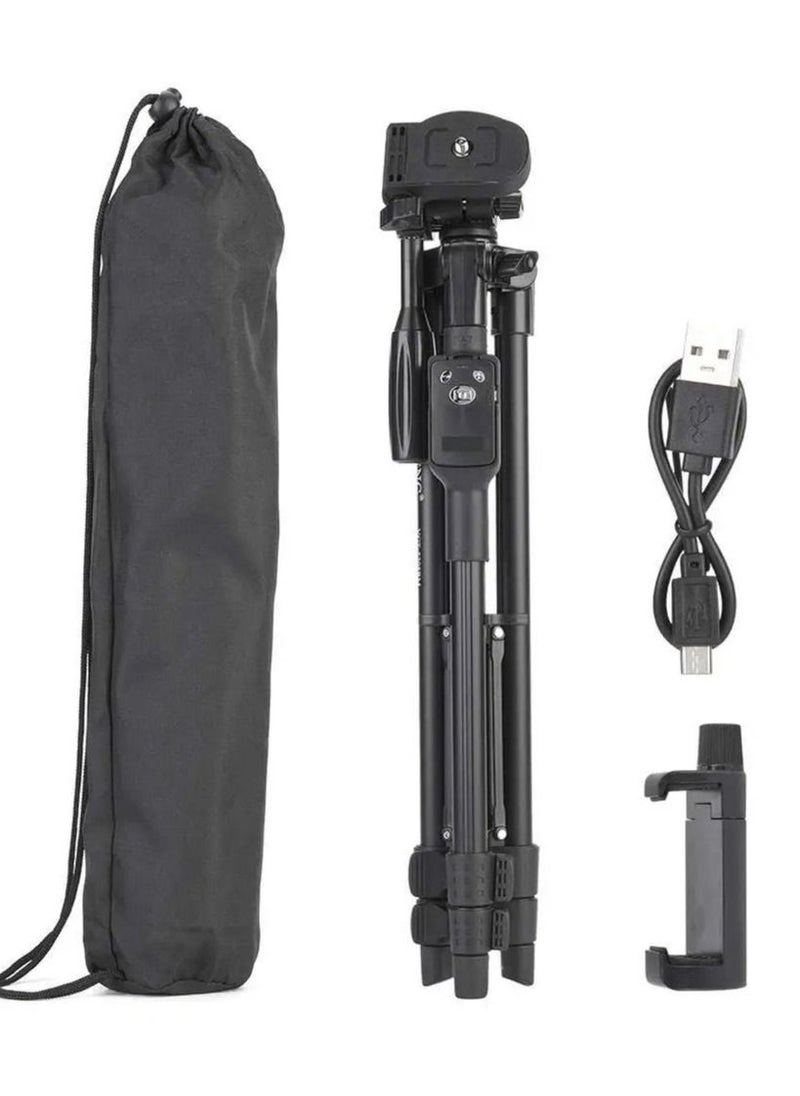 يونجتنج حامل ثلاثي احترافي VCT 5208 مزود بمغلاق عن بعد يعمل بتقنية البلوتوث  - Image 3
