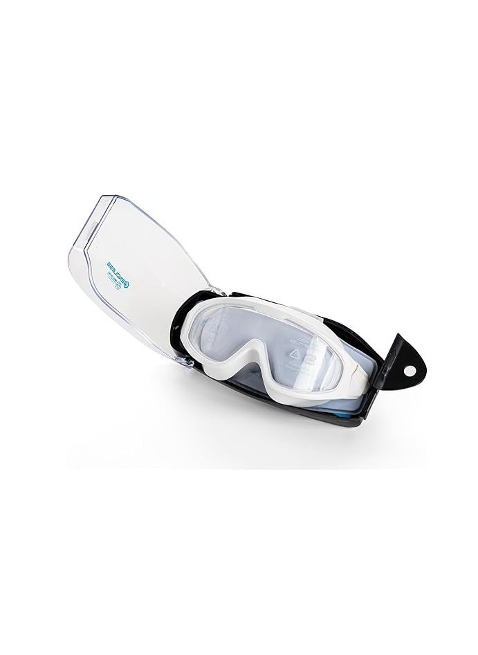 ENDLESS  - EL1009 Premium Swimming Goggle with Anti-Fog and UV Protection | Material : Silicon, PU | Stylish Big Frame for more Visibility | Soft Silicone Gasket for Leak Proof | With Hard Case - Image 1