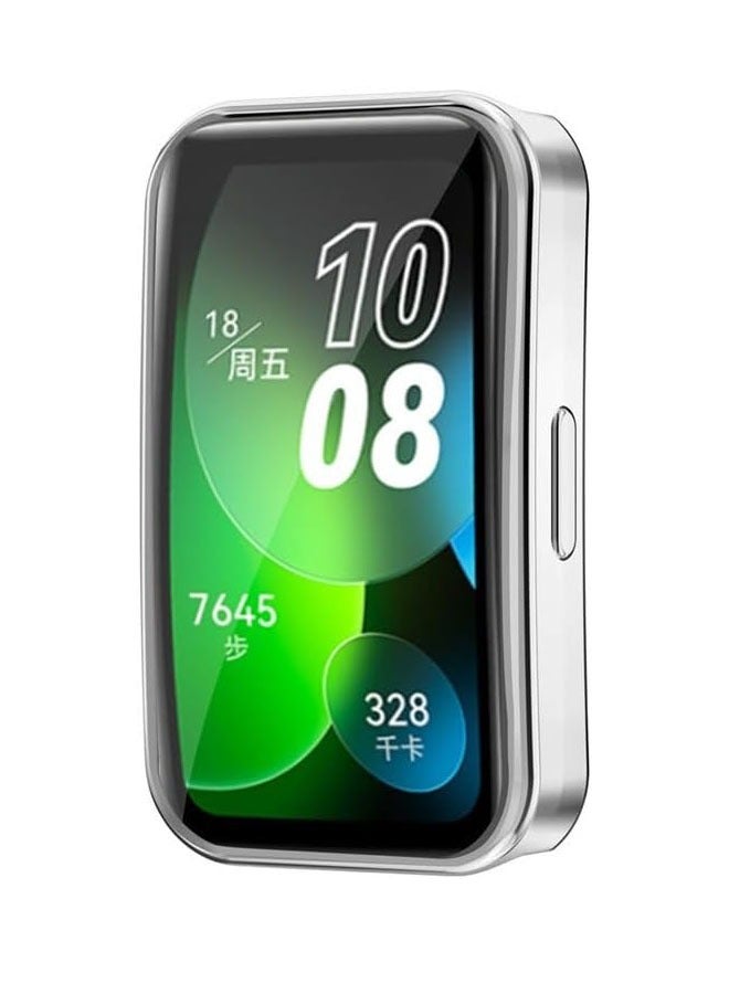 2 Pcs For Huawei Band 8/Huawei Band 9/Huawei Band 10 TPU Protective Case Clear  - Image 5