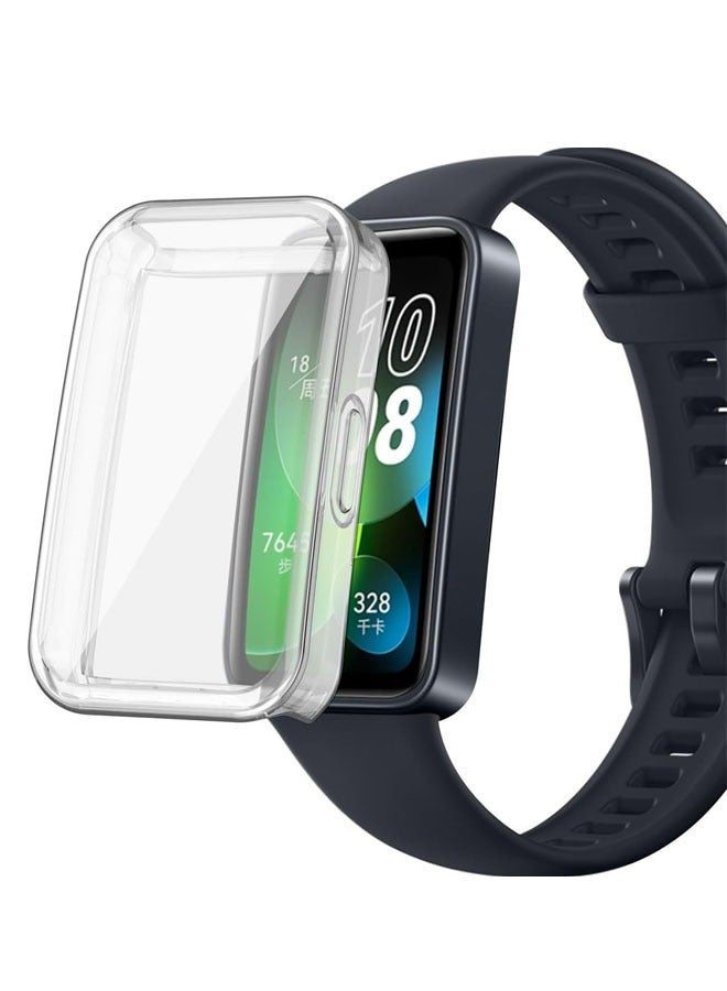 2 Pcs For Huawei Band 8/Huawei Band 9/Huawei Band 10 TPU Protective Case Clear  - Image 3