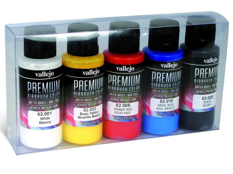 Vallejo Vallejo Premium Color 60 ml Opaque Color Set (Set of 5) - Image 2