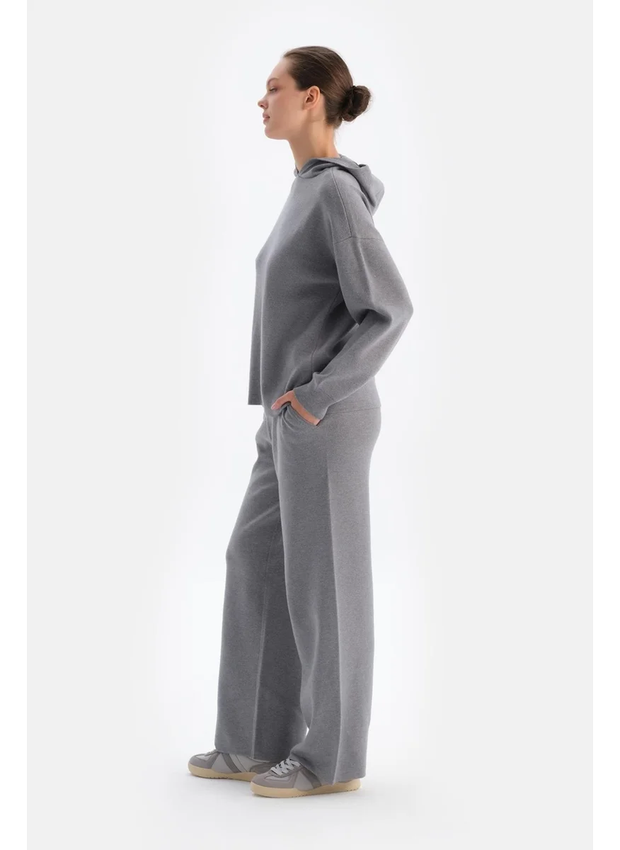 dagi Grey Melange Soft Touch Trousers