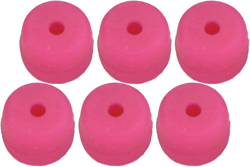 NITRO BUTTONS - ARCHERY RELEASE BUTTON - E BUTTON By Archery - 6 Pc. Pack (Multi Colors)
