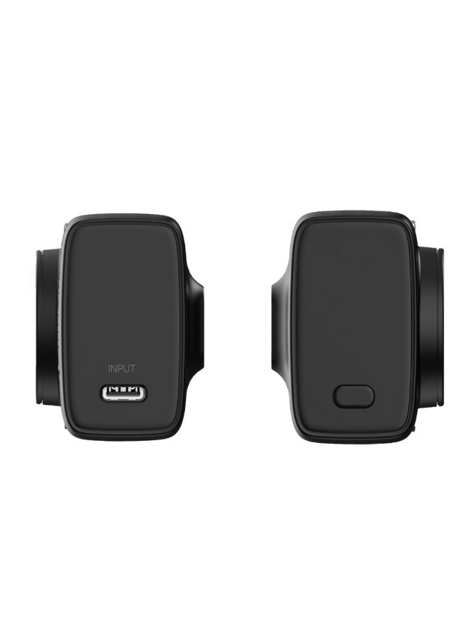 ليفيلو باور بانك محمول من ليفيلو نوفا ميني، سعة 5000 مللي أمبير/ساعة، 20 واط بتقنية PD، موصلات دوارة من النوع C وLightning، شاحن لاسلكي لساعة أبل، حامل مدمج، مؤشر بطارية LED - أسود - Image 4