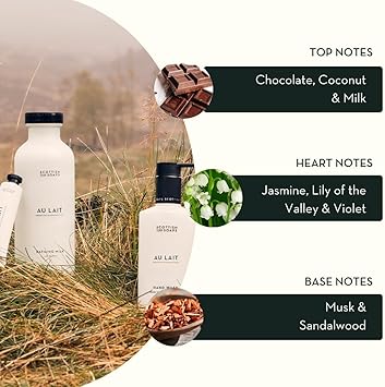 Scottish Fine Soaps Au Lait Bathing Milk 440ml Luxurious Bath Soak with Milk Extracts and Aantioxident Vitamin E - Image 3