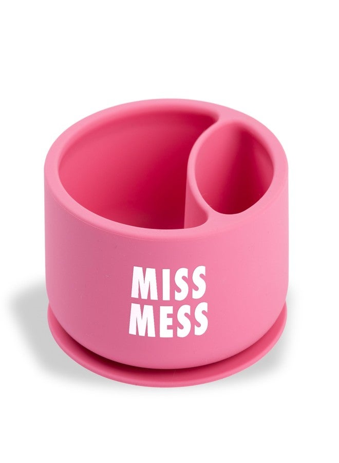 Bella Tunno Silicone Suction Bowl for Toddlers and Babies by Bella Tunno, Food Grade BPA Free Silicone, Non Slip Suction Base, Microwave & Dishwasher Safe, Ideal Baby-Led Weaning & Self Feeding Bowl, Miss Mess - Image 1