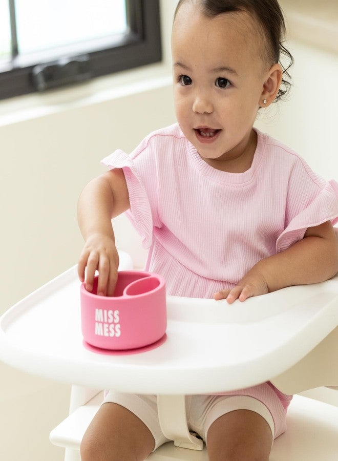 Bella Tunno Silicone Suction Bowl for Toddlers and Babies by Bella Tunno, Food Grade BPA Free Silicone, Non Slip Suction Base, Microwave & Dishwasher Safe, Ideal Baby-Led Weaning & Self Feeding Bowl, Miss Mess - Image 2