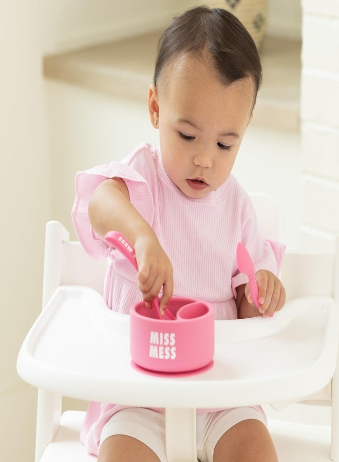 Bella Tunno Silicone Suction Bowl for Toddlers and Babies by Bella Tunno, Food Grade BPA Free Silicone, Non Slip Suction Base, Microwave & Dishwasher Safe, Ideal Baby-Led Weaning & Self Feeding Bowl, Miss Mess - Image 5