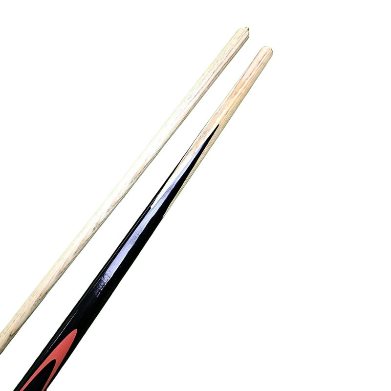 JBB Billiards Snooker Cue Stick and Pool Cue Stick Combo with a 9mm Half Joint Cue Stick, a Glove, 2 Tips, 2 chalks and a cue Cover - Image 4