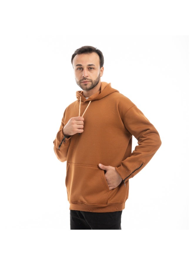 سيزار هودي رجالي اوفر سايز مزود بغطاء للرأس - Image 2