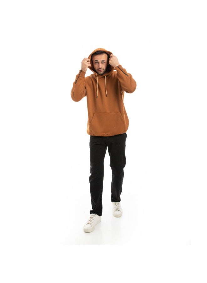 سيزار هودي رجالي اوفر سايز مزود بغطاء للرأس - Image 4