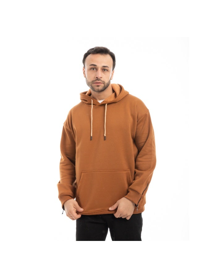 سيزار هودي رجالي اوفر سايز مزود بغطاء للرأس - Image 5