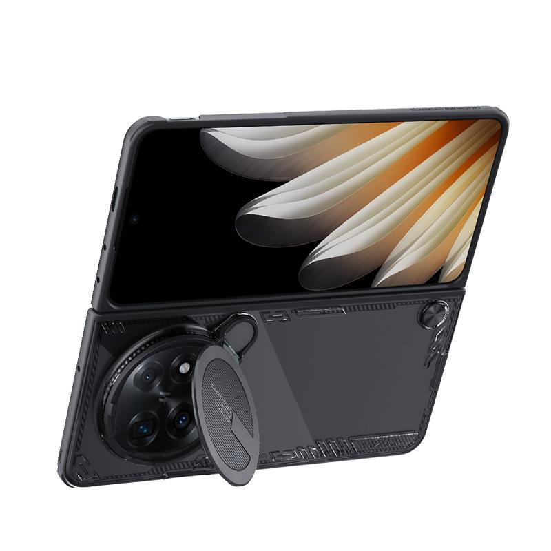 Nillkin For Oppo Find N5 Ice Sky Fold Series Cover Version Phone Case(Black) - Image 4