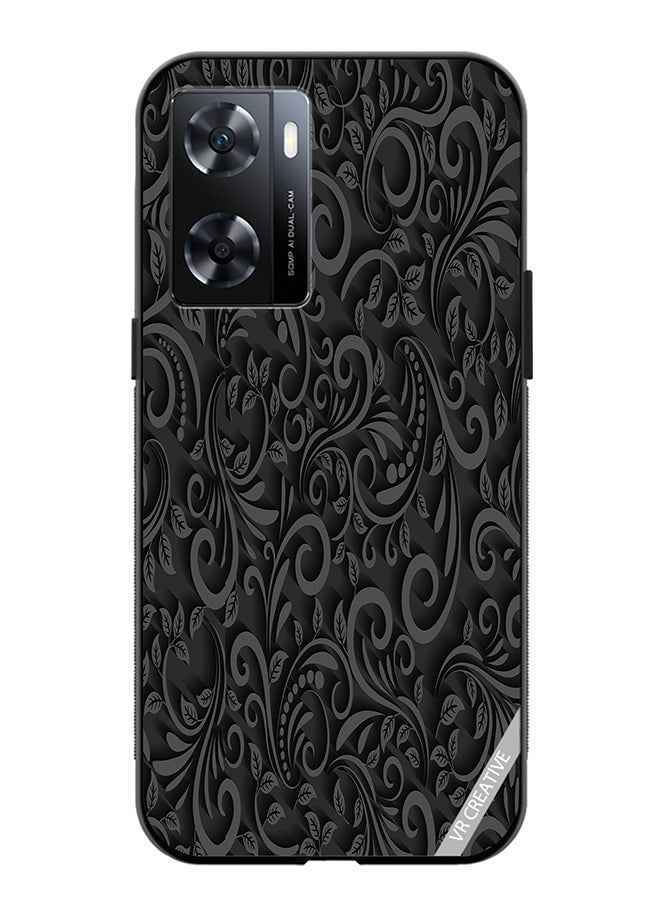 VR CREATIVE Protective Case Cover For Oppo A57/A77s Abstract Art  Design Multicolour - Image 1