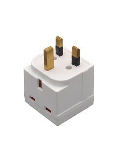 General 2 Way UK 3 Pin Plug Adaptor | Mains Power Multi Socket Extension | Extender Block Splitter | Wall Charger Adaptor Socket with 13A |2 Plug Power Extender  - Image 3
