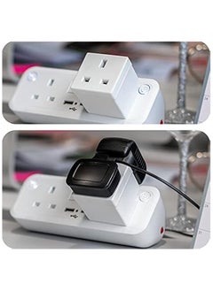 General 2 Way UK 3 Pin Plug Adaptor | Mains Power Multi Socket Extension | Extender Block Splitter | Wall Charger Adaptor Socket with 13A |2 Plug Power Extender  - Image 4