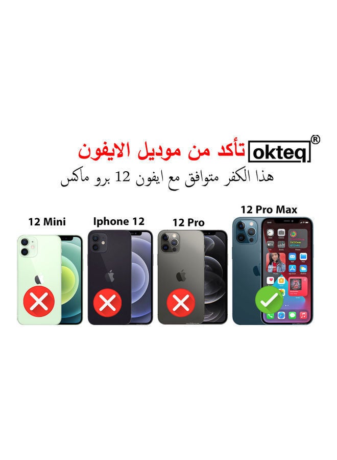 NIBEMINENT Golden A Letter Black Marble Protective Case Cover For Apple iPhone 12 Pro Max Multicolour - Image 2