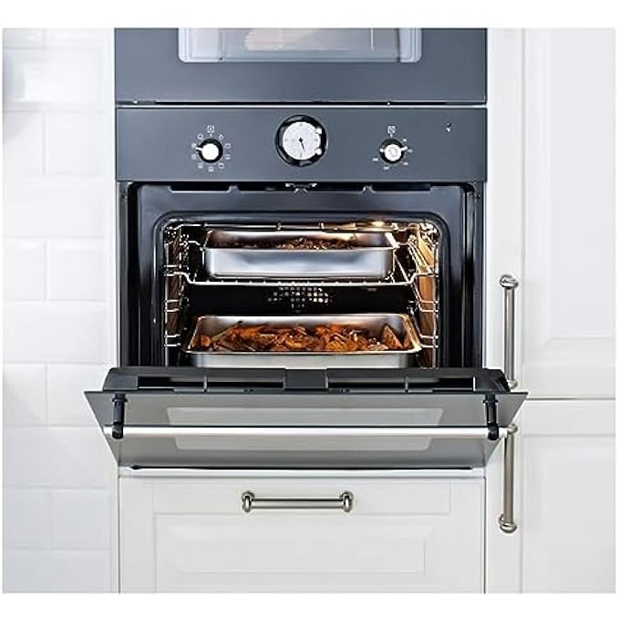 Digital Shoppy Koncis Roasting Tin With Grill Rack Stainless Steel 40X32 Cm 16X13 - Image 5