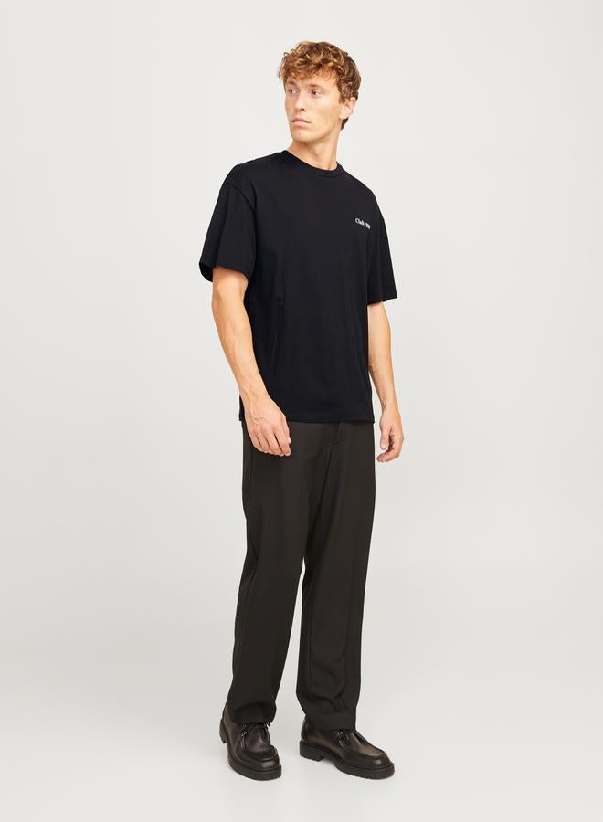 JACK & JONES Back Graphic Print Wide Fit T-Shirt  - Image 3