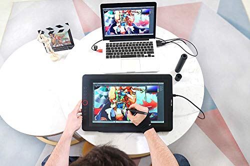 XP-PEN 156 Drawing Tablet with Screen XPPen Artist 156 Pro Tilt Support Graphics Tablet FullLaminated Red Dial 120 sRGB Drawing Monitor Display 8192 Levels Pressure Sensitive 8 Shortcut Keys - Image 3
