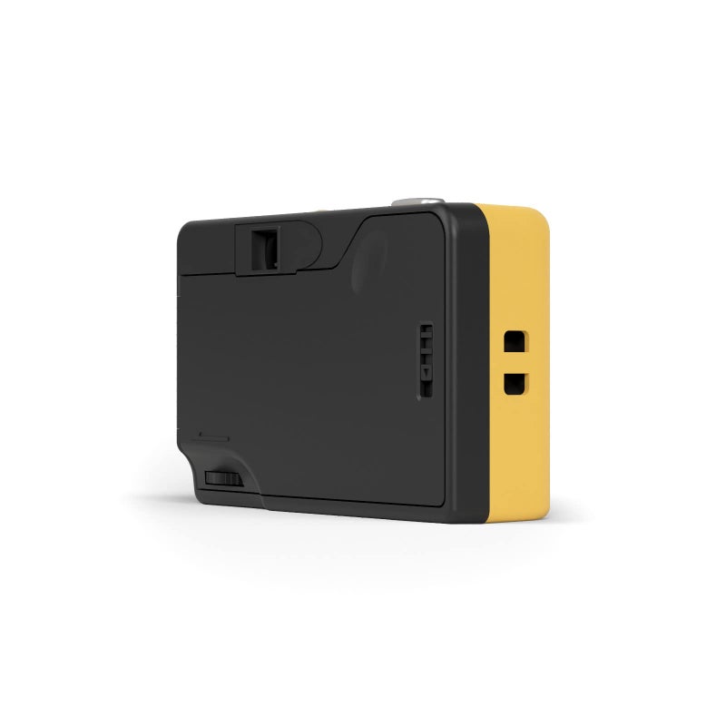 RETO Ultra Wide and Slim 35mm Reusable Daylight Film Camera - 22mm Wide Lens, Focus Free, Light Weight, Easy to Use (Muddy Yellow) - Image 3