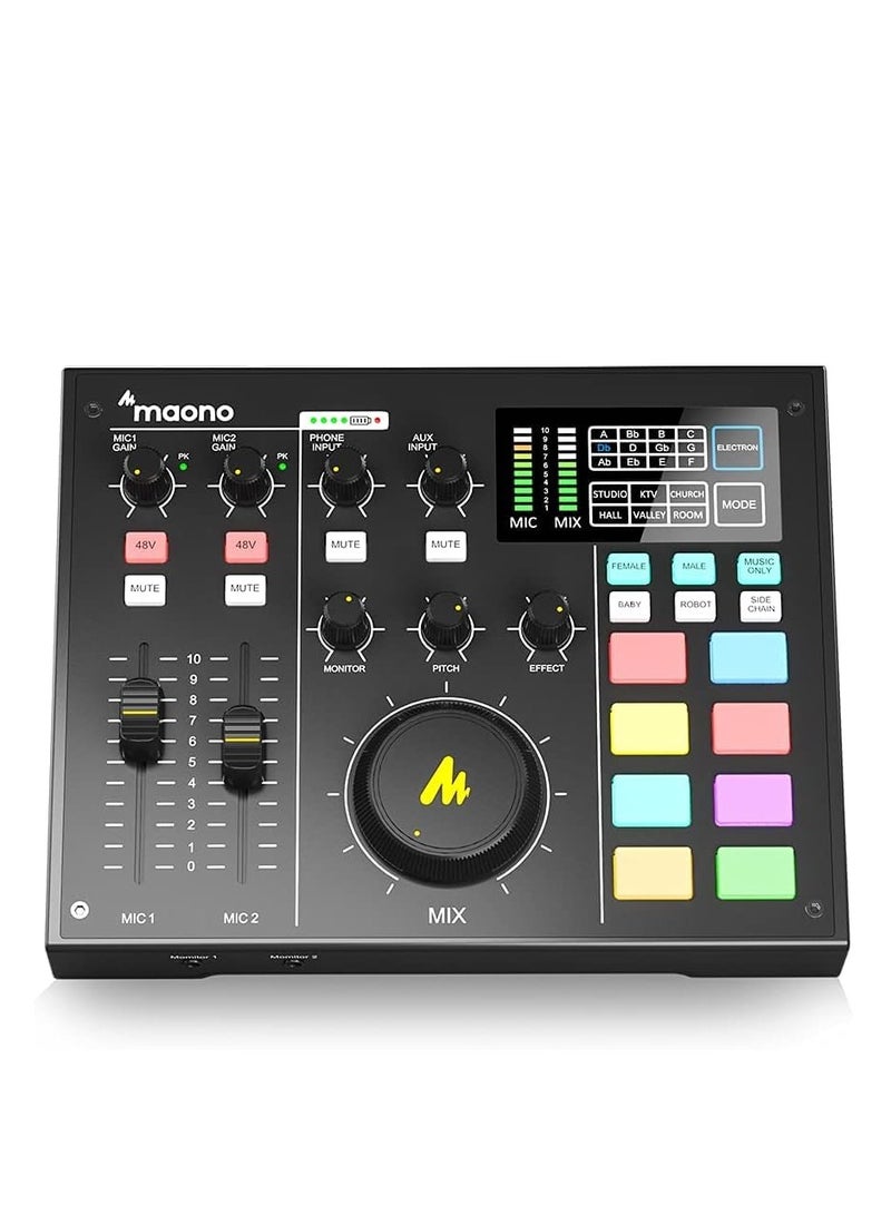 ماونو Maono Maonocaster AU-AM100 podcaster-Mixer - Image 3