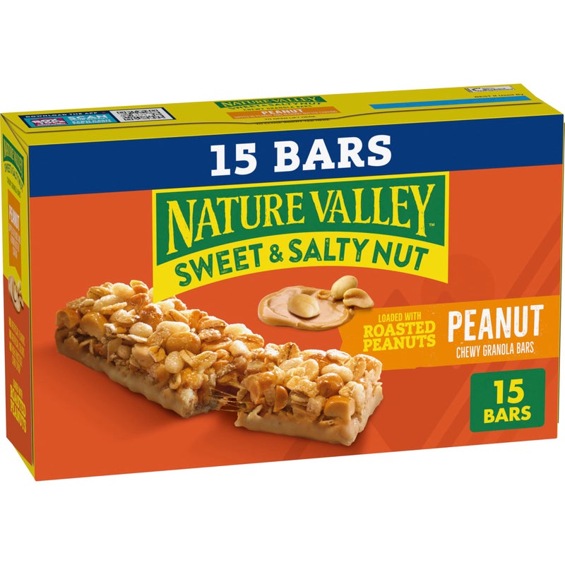 Nature Valley Sweet and Salty Nut Granola Bars Peanut 15 Bars 18 oz - Image 3