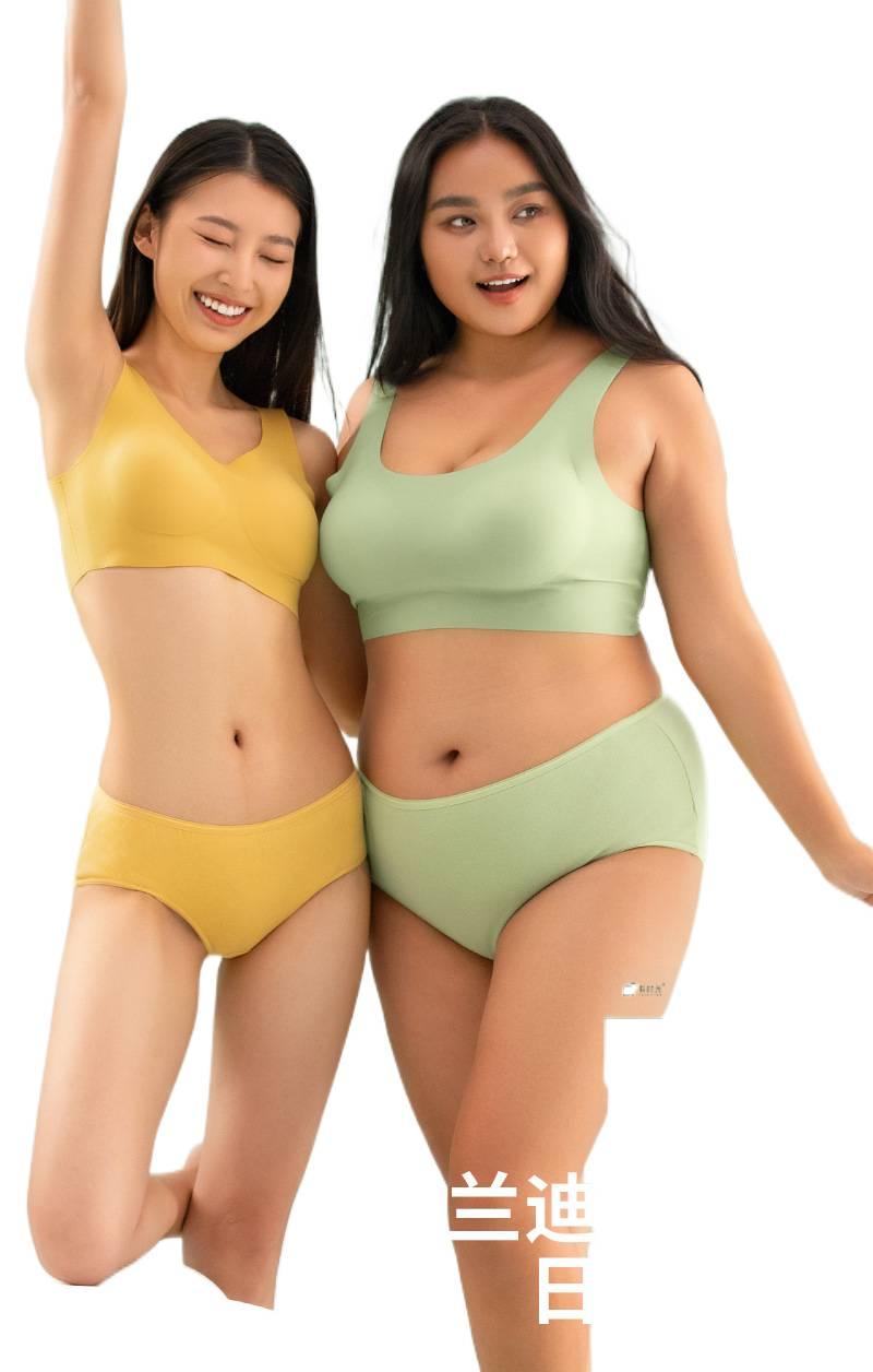 AD ملابس داخلية نسائية للاستعمال مرة واحدة، عبوة من 28 قطع، مقاس L للسفر من القطن - Image 1