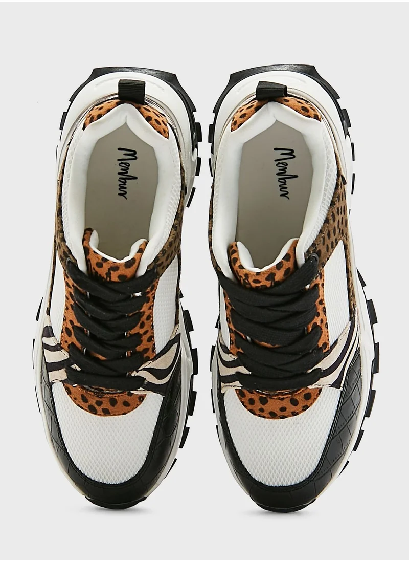 MENBUR Lace Up Low Top Sneakers