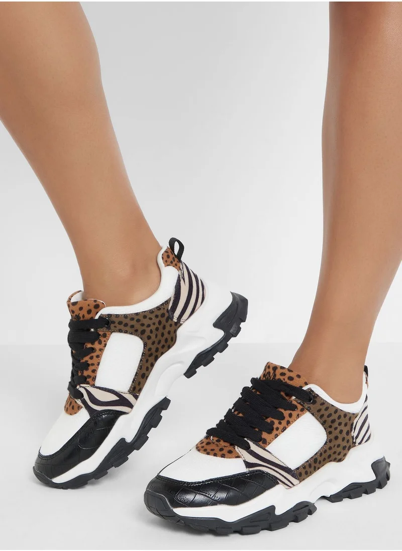 MENBUR Lace Up Low Top Sneakers